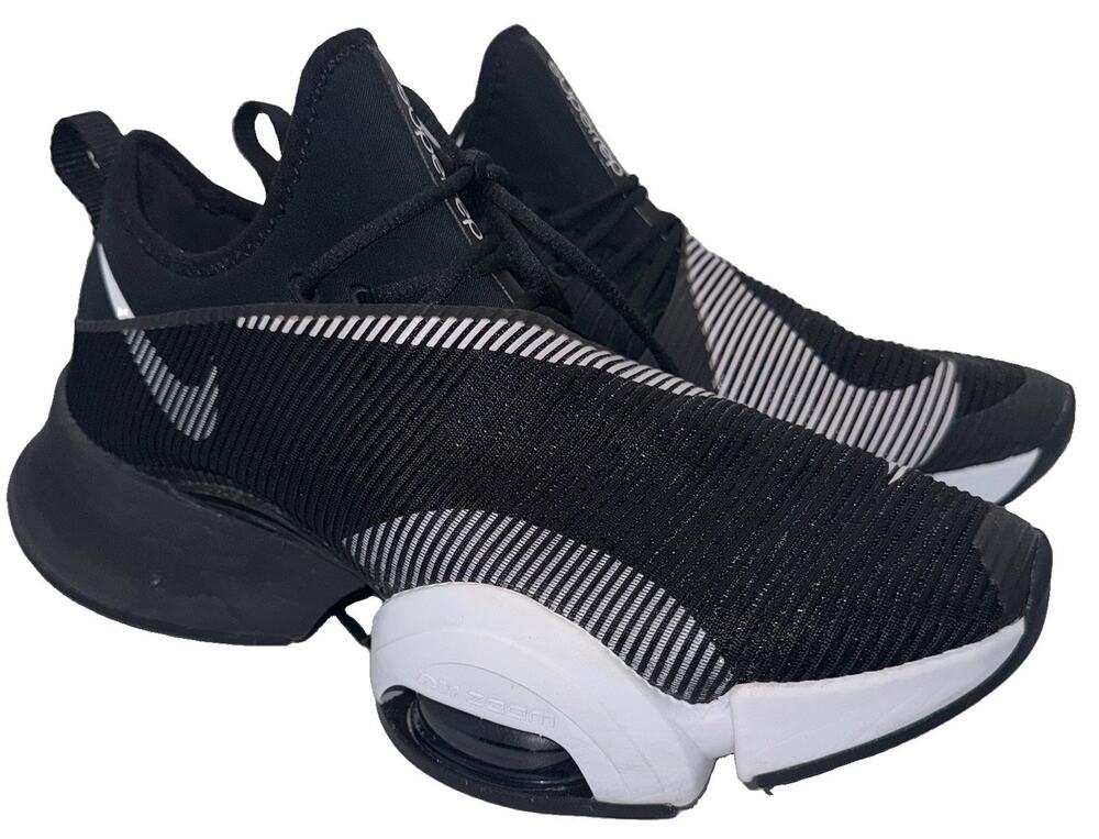 Nike Air Zoom SuperRep Black White Training Shoes Women’s Size 10 BQ7043-010